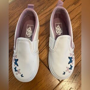 Toddler Girl Butterfly Vans